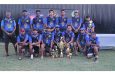 The Demerara team with the trophy