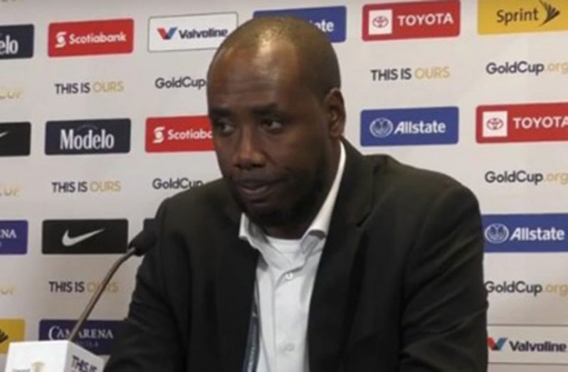 Trinidad and Tobago head coach, Dennis Lawrence.