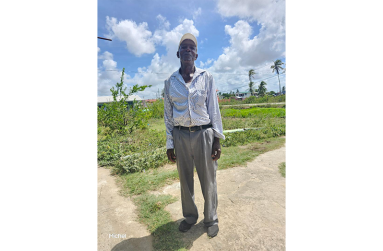 Farmer Dennis Thomas