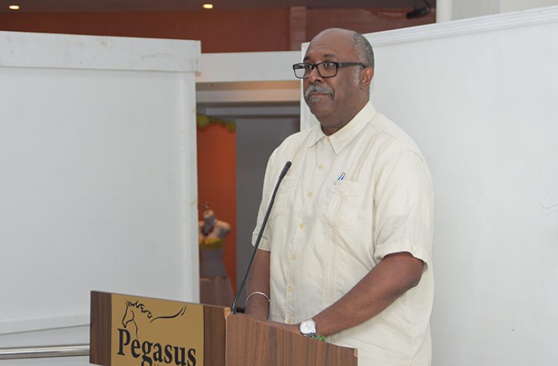 Guyana Geology and Mines Commission (GGMC) Acting Commissioner, Newell Dennison