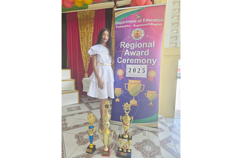 Deonarine Raywattie Deonarine and her awards