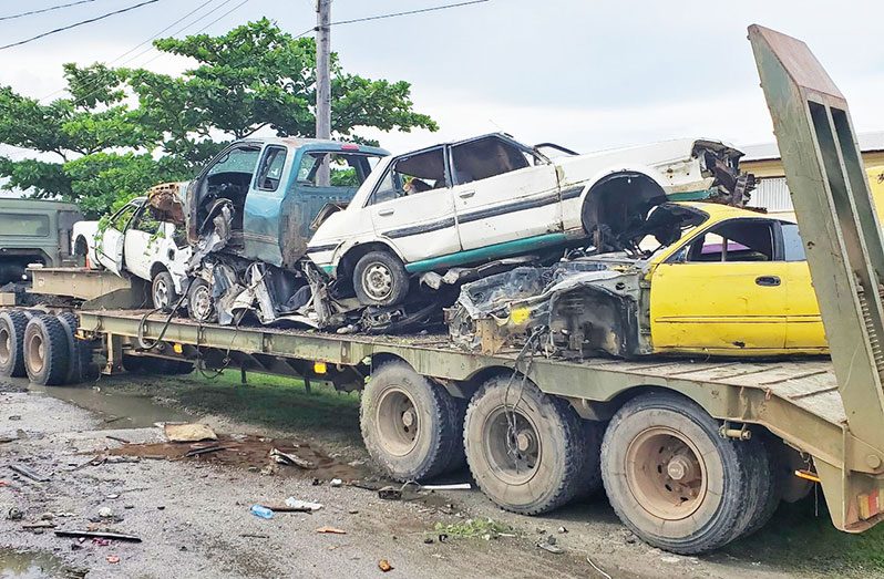 The Ministry of Public Works will be moving ahead with plans to remove all derelict vehicles, materials and other encumbrances left on or at the side of the roadways