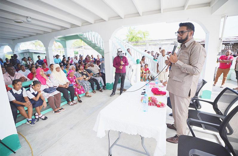 President, Dr Irfaan Ali, on Thursday, said that before the end of 2024, works will begin on the main highway expansion from New Amsterdam to Moleson Creek