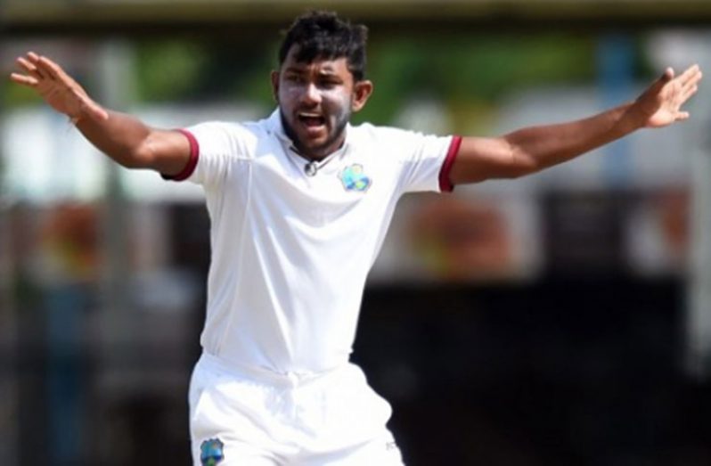 Leg-spinner Devendra Bishoo … claimed a five-wicket haul to put West Indies in control.