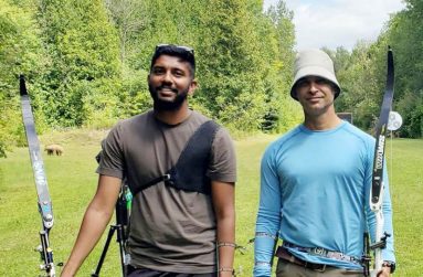 Devion Persaud Permaul (left) and Wayne DeAbreu