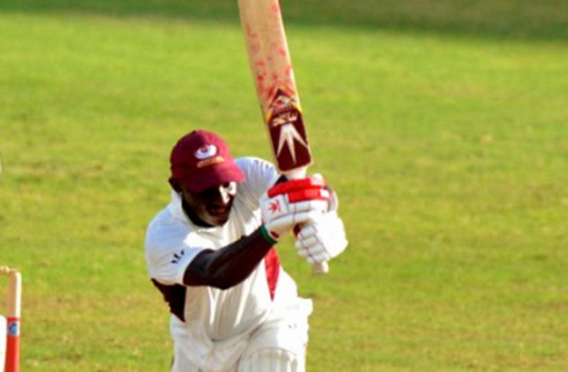 Devon Thomas … struck an unbeaten 117.