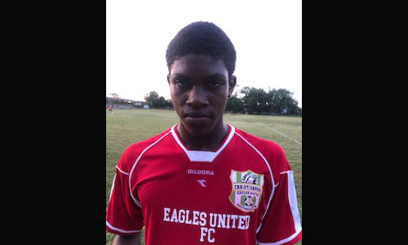 National Under-16 player Dexter Milo (Jr) registered a double for Eagles United