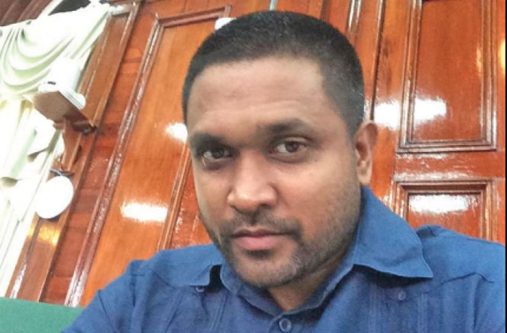 Former Permanent Secretary of the Ministry of Amerindian Affairs and PPP/C Member of Parliament, Nigel Dharamlall