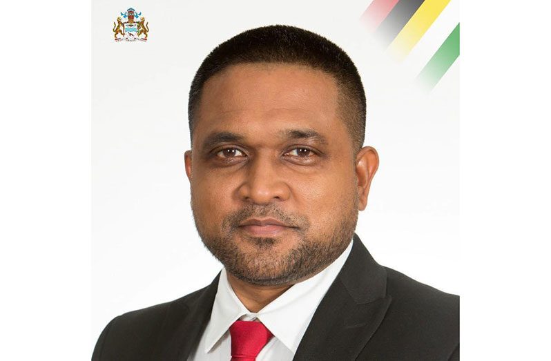 Minister of Local Government and Regional Development, Hon. Nigel Dharamlall