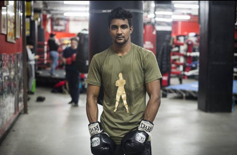 Guyanese Elton Dharry will pursue his 21st consecutive victory in December.  (Social media photo)