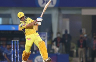MS Dhoni finished with a brisk unbeaten28 from 13 balls