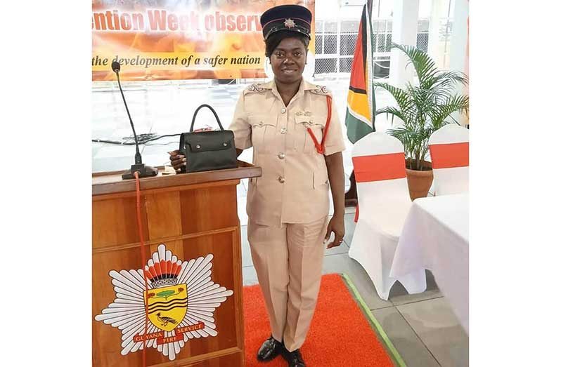 GFS Station Officer Dianne Gill