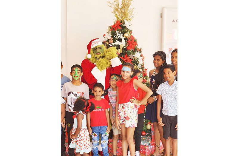 Digicel, Guyana's largest telecommunications company, has ushered in the holiday season with several heartwarming initiatives, reaching over 2,000 children from diverse regions across the country