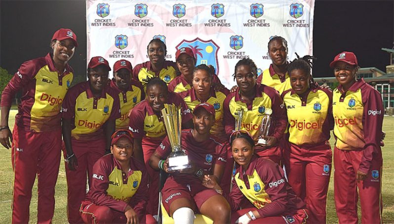 West Indies Women were also sponsored by telecommunications giant Digicel.