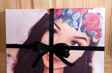 One of Tricia’s canvas prints