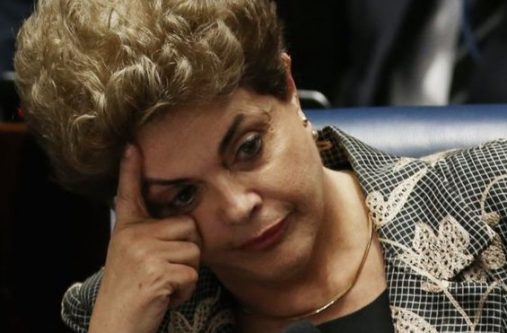 Dilma Rousseff appeared in the Senate on Monday to defend herself and her record