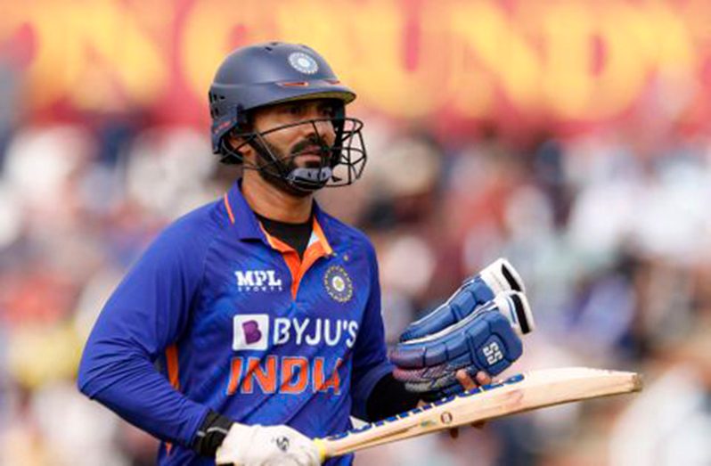 Dinesh Karthik slammed an unbeaten 41 off 19 balls in the first T20 match against West Indies on Friday