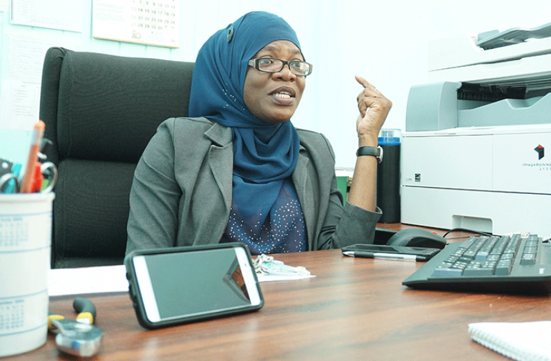 Medical Superintendent/ Doctor-in-Charge of the Dr. CC Nicholson’s Hospital, Dr. Salaamah Uthman