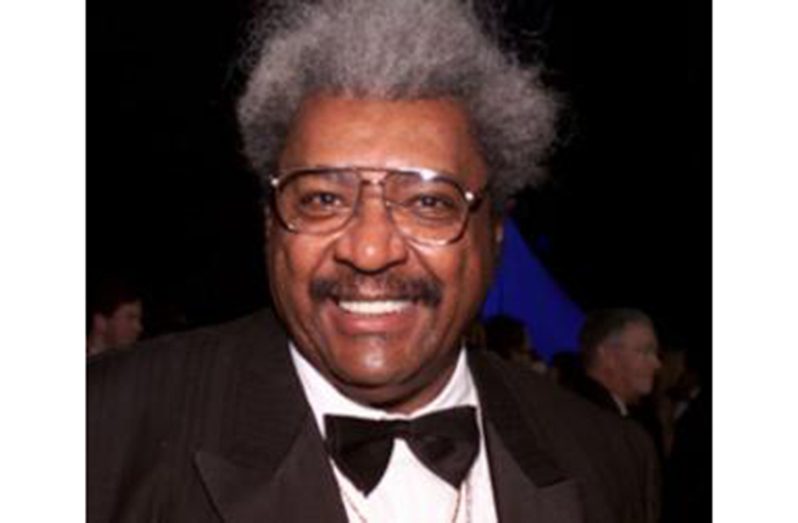 Hall of Fame boxing promoter Don King