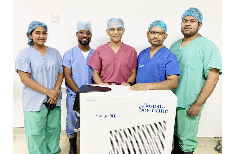The Georgetown Public Hospital Corporation has acquired a new $25.2 million laser lithotripter, which will be used to offer free laser treatment to persons with kidney stones