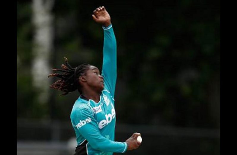 Brisbane’s West Indies import, Deandra Dottin.