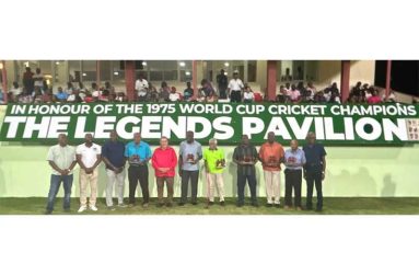 The ‘double decker’ stand at Arnos Vale has been named in honour of the West Indies team which won the Men’s Cricket World Cup in 1975