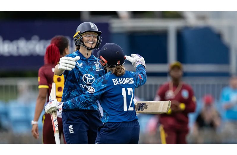 Amy Jones and Tammy Beaumont added a double-century partnership  •  Getty Images