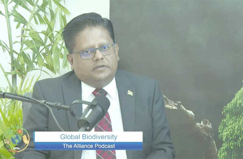 Senior Minister in the Office of the President with responsibility for Finance and Public Service Dr. Ashni Singh