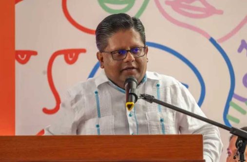 Senior Minister in the Office of the President with responsibility for Finance, Dr Ashni Singh