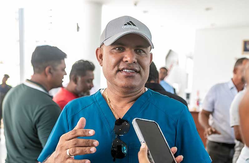Dr. Nardeo Bassoodeo, Veterinarian and representative of the West Berbice Cattle Farmers Association