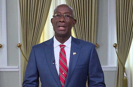 Trinidad’s Prime Minister, Dr. Keith Rowley