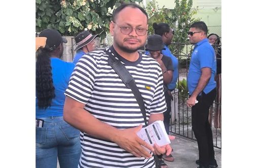 Chairman of A New and United Guyana (ANUG) Dr. Mark DeFrance