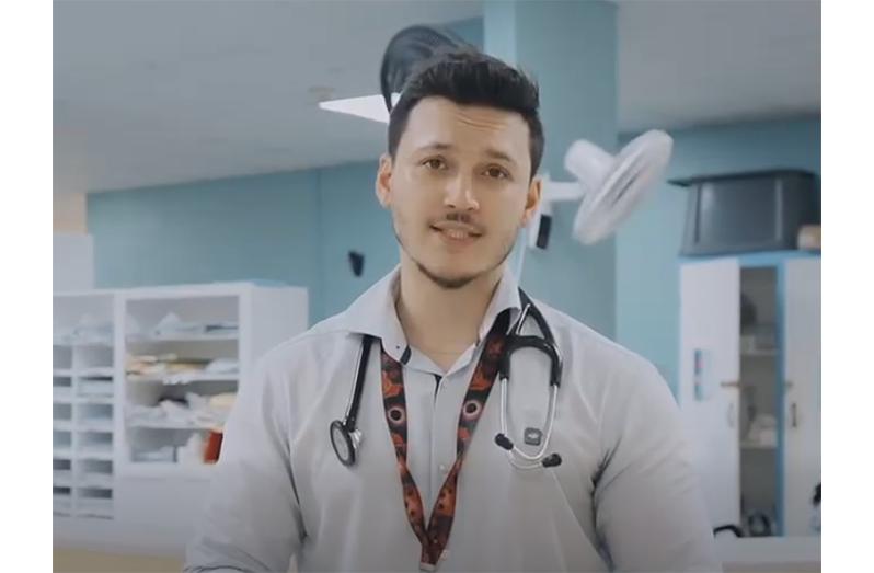 Dr Matthew Xavier, Medical Officer in Internal Medicine at the GPHC