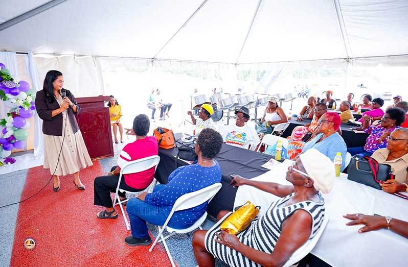 Minister of Human Services and Social Security, Dr Vindhya Persaud joined in the celebrations, reminding elders of their rights to safe housing and their pensions while reaffirming her commitment to ensuring they are treated with dignity and respect