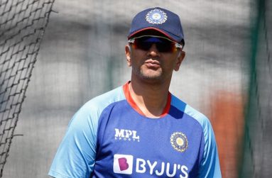 India head coach Rahul Dravid