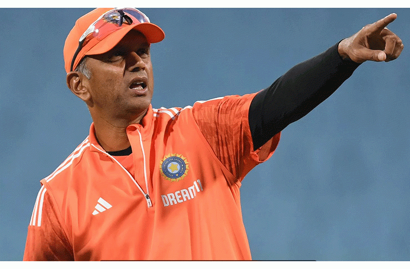 India Coach Rahul Dravid