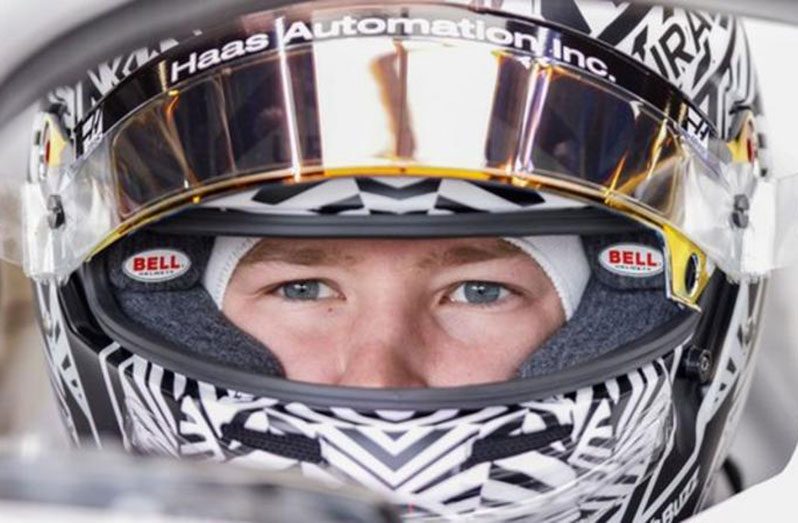 Haas' Russian driver Nikita Mazepin is allowed to compete in a neutral capacity.