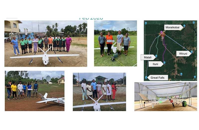 The initial pilot deliveries reached several communities including Moraikobai in Region Five and Malali, Ituni, Great Falls and Wiruni in Region Ten, areas where travel by road or river can often delay the delivery of urgent medical supplies