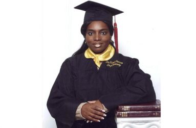 Dr Dionne Patricia Duncan at her recent graduation