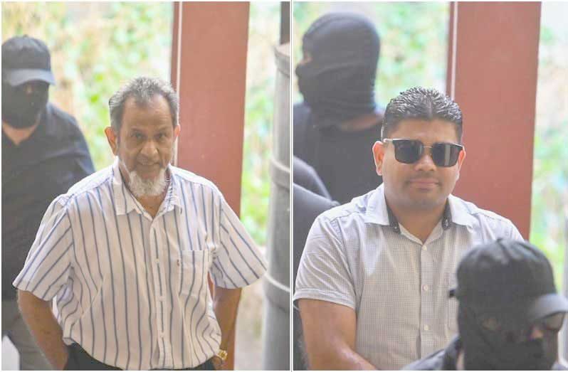 OFAC-sanctioned Nazar Mohamed and his son Azruddin (Delano William photo)