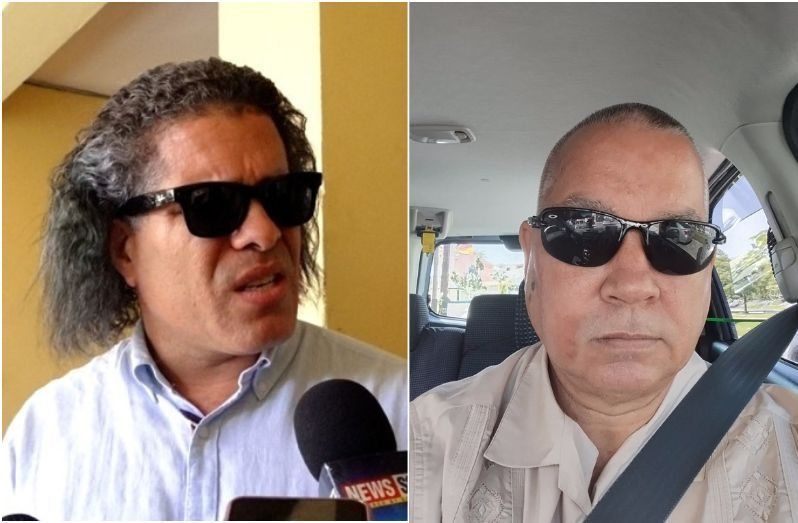Social media commentator, Mikhail Rodrigues called “Guyanese Critic” and We Invest in Nationhood (WIN) candidate Bryan Mackintosh also known as "Bryan Maxx"