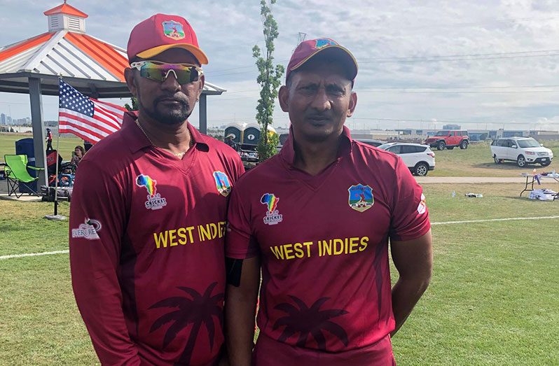 Vejai Seonarine (left) and Sudesh Dhaniram