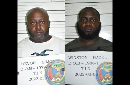 Devon Simon and Winston Hazel
