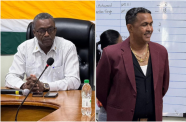 Region Four Chairman Clemsford Belgrave and Vice Chairman Deoraj Nauth (NCN pics)