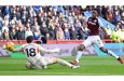 Jhon Duran opened the scoring in Aston Villa's 2-1 win over Manchester City on Saturday