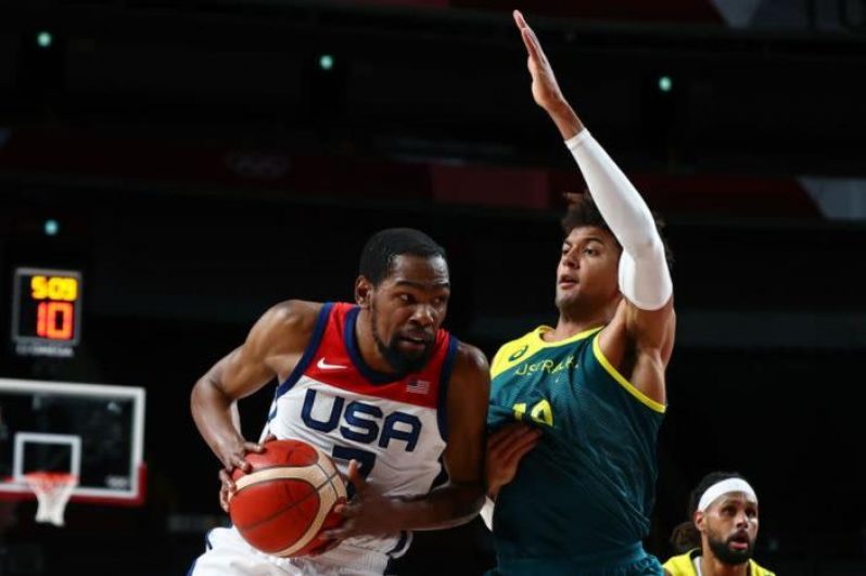 Kevin Durant led the way with 23 points in the USA victory.