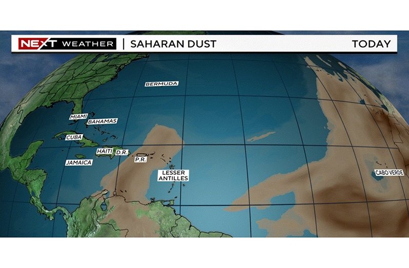 Guyanese urged to take precaution as more Sahara dust reaches shores