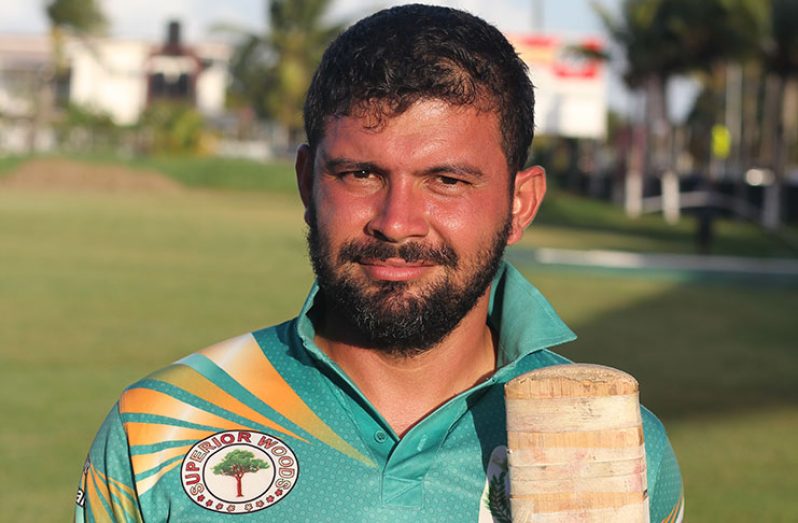 Dwayne Adams scored a half-century before picking up three wickets.