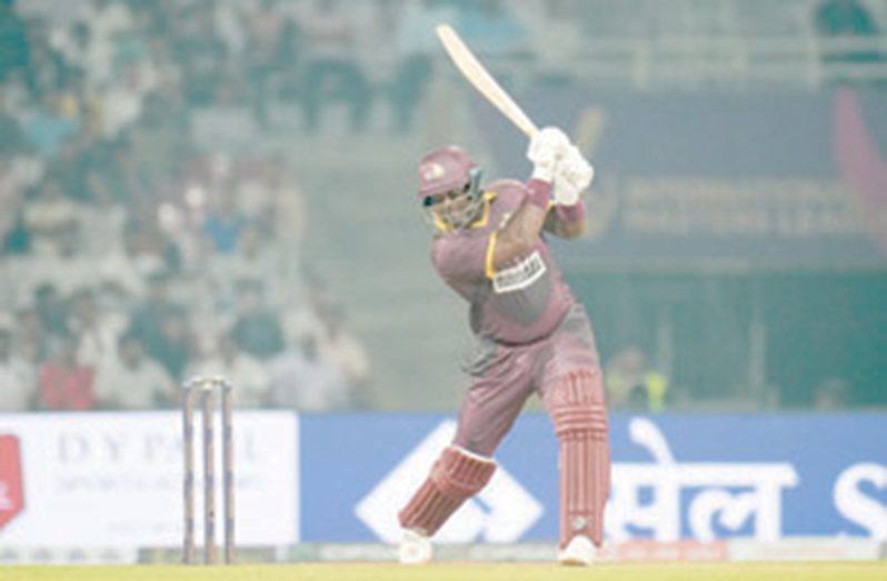 Dwayne Smith hit the top score of 49 for the West Indies Masters against Sri Lanka Masters