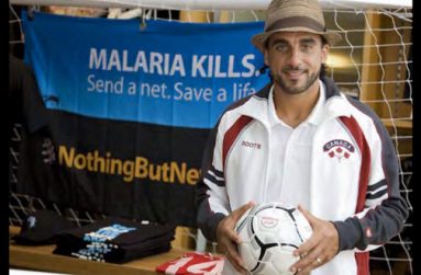 De Rosario during his volunteering stint in Mali